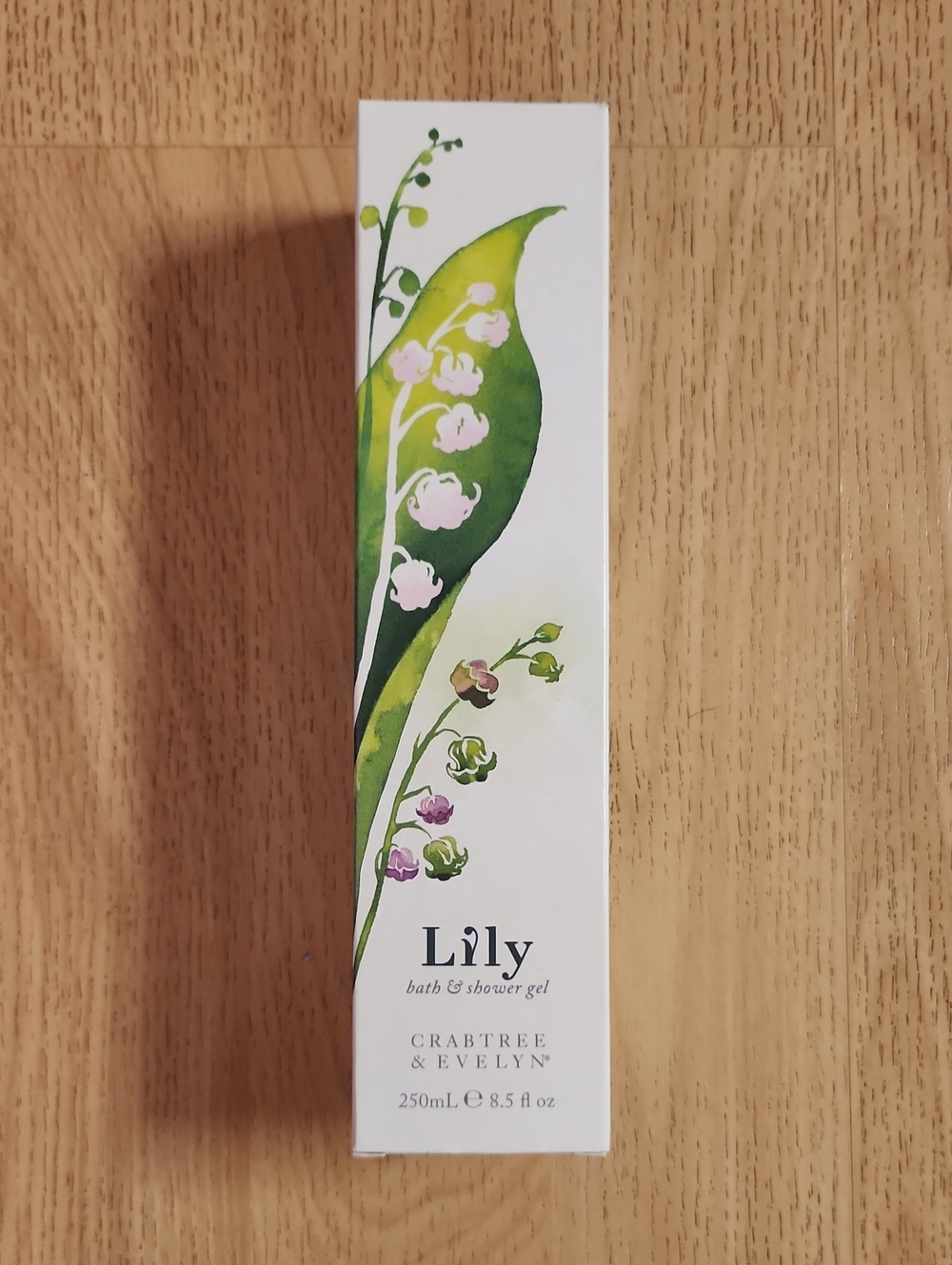 NIB Crabtree & Evelyn Lily Bath & Shower Gel 8.5 FL OZ